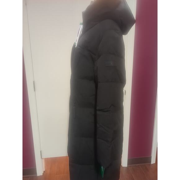 Calvin Klein Women’s Long Parka Coat Down Black XL - Picture 4 of 8